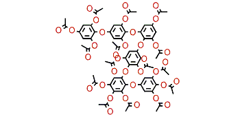 Phlorethopentafuhalol B pentadecaacetate